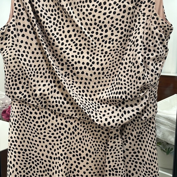 MIDI Speckled Elegant Dress - Picture 2 of 4